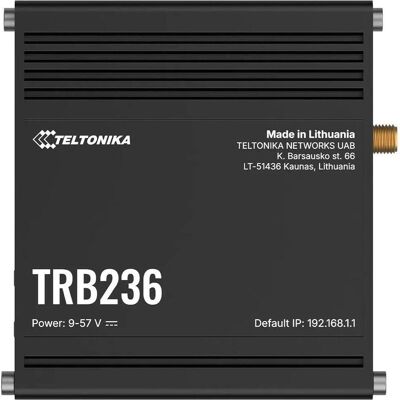 Teltonika TRB236 (without PSU) LTE CAT1, Routeur Teltonika TRB236 (without PSU) LTE CAT1, Routeur