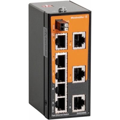 Weidmüller IE-SW-ELB-08-8TX Réseau (8 ports), Switch réseau Weidmüller IE-SW-ELB-08-8TX Réseau (8 ports), Switch réseau