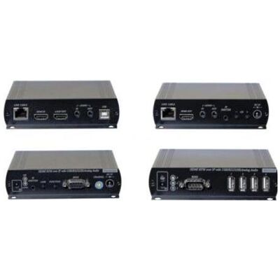 Dexlan Extender KVM Over IP, jusqu'à 150 m, HDMI / USB, kit, Commutateur KVM Dexlan Extender KVM Over IP, jusqu'à 150 m, HDMI / USB, kit, Commutateur KVM