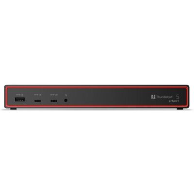 IBM ThinkPad Thunderbolt 5 Smart Dock 7500 (Thunderbolt, 10 ports), Station d’accueil + hub USB, Noir IBM ThinkPad Thunderbolt 5 Smart Dock 7500 (Thunderbolt, 10 ports), Station d’accueil + hub USB, Noir
