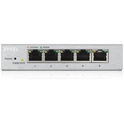 Zyxel Gs1200-5 Iptv (5 ports), Switch réseau, Argent Zyxel Gs1200-5 Iptv (5 ports), Switch réseau, Argent