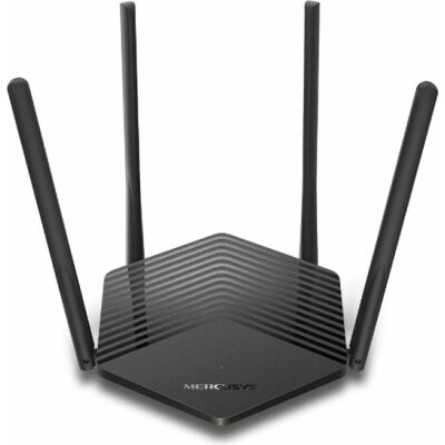 Mercusys AX1500 Routeur Wi-Fi 6 double bande 300 Mbps à 2.4 GHz + 1201 Mbps à 5 GHz, Routeur, Noir Mercusys AX1500 Routeur Wi-Fi 6 double bande 300 Mbps à 2.4 GHz + 1201 Mbps à 5 GHz, Routeur, Noir