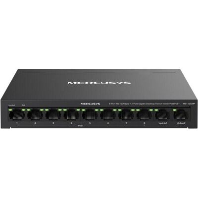 Mercusys Commutateur MS110CMP (10 ports), Switch réseau, Noir Mercusys Commutateur MS110CMP (10 ports), Switch réseau, Noir