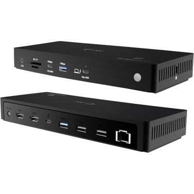 i-tec Thunderbolt4 3x Display, Station d’accueil + hub USB, Noir i-tec Thunderbolt4 3x Display, Station d’accueil + hub USB, Noir