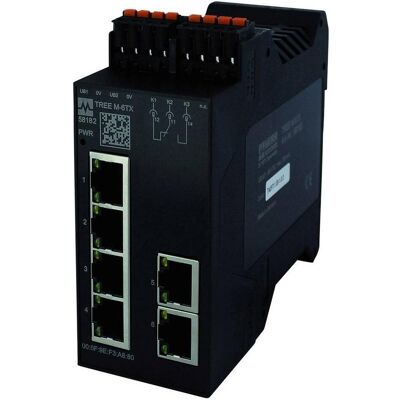 Murr Elektronik Murrelektronik 58186 Commutateur réseau géré à 6 ports (6 ports), Switch réseau Murr Elektronik Murrelektronik 58186 Commutateur réseau géré à 6 ports (6 ports), Switch réseau