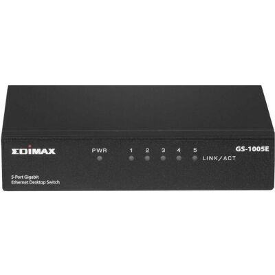 edimax Switch réseau RJ45 5 ports 1 Gb/s (5 ports), Switch réseau, Noir edimax Switch réseau RJ45 5 ports 1 Gb/s (5 ports), Switch réseau, Noir