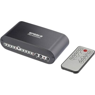 SpeaKa Professional SP-SW-200 Toslink-Switch mit Aluminiumgehäuse, Hub SpeaKa Professional SP-SW-200 Toslink-Switch mit Aluminiumgehäuse, Hub