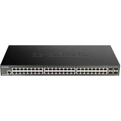 D-Link DGS-1250-52X (52 ports), Switch réseau, Noir D-Link DGS-1250-52X (52 ports), Switch réseau, Noir