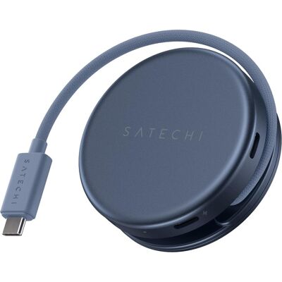 Satechi Hub USB-C 5-en-1 OntheGo avec HDMI et SD (USB-C, 5 ports), Station d’accueil + hub USB, Bleu Satechi Hub USB-C 5-en-1 OntheGo avec HDMI et SD (USB-C, 5 ports), Station d’accueil + hub USB, Bleu