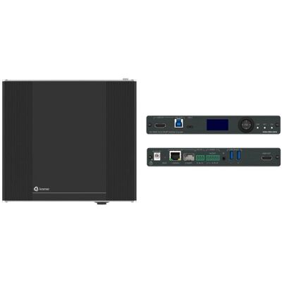 Kramer KDS-17EN-SW2 2x1 4K60 4:4:4 AVoIP Switching Encoder with Dante 4096x2160 JPG 2000 1Gb..., Hub Kramer KDS-17EN-SW2 2x1 4K60 4:4:4 AVoIP Switching Encoder with Dante 4096x2160 JPG 2000 1Gb..., Hub