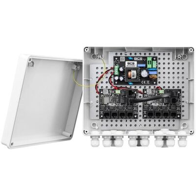 BCS BCS-IP8/Z/E-S Externes PoE-Netzteilset für IP-Kameras, Switch réseau, Gris BCS BCS-IP8/Z/E-S Externes PoE-Netzteilset für IP-Kameras, Switch réseau, Gris