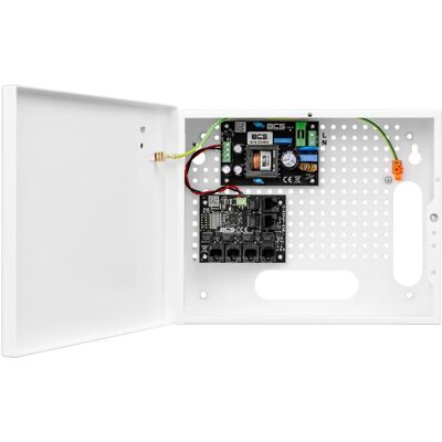 BCS BCS-IP4/E-S PoE-Netzteilset für IP-Kameras, interne Gehäuse, 5 Empfänger, Switch réseau, Blanc BCS BCS-IP4/E-S PoE-Netzteilset für IP-Kameras, interne Gehäuse, 5 Empfänger, Switch réseau, Blanc