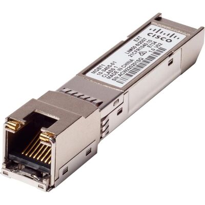 Cisco Systems MGBT1 Ethernet 1000Base-T Mini-GBIC SFP, Émetteur-récepteur, Argent Cisco Systems MGBT1 Ethernet 1000Base-T Mini-GBIC SFP, Émetteur-récepteur, Argent