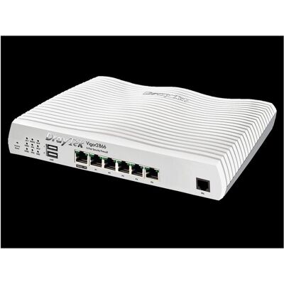 Draytek Modem G.fast Vigor2866, Routeur, Gris Draytek Modem G.fast Vigor2866, Routeur, Gris
