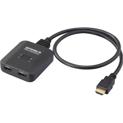 SpeaKa Professional SP-HDMIBS-100 2+1 Port HDMI-Switch bidirektional verwendbar, Hub SpeaKa Professional SP-HDMIBS-100 2+1 Port HDMI-Switch bidirektional verwendbar, Hub