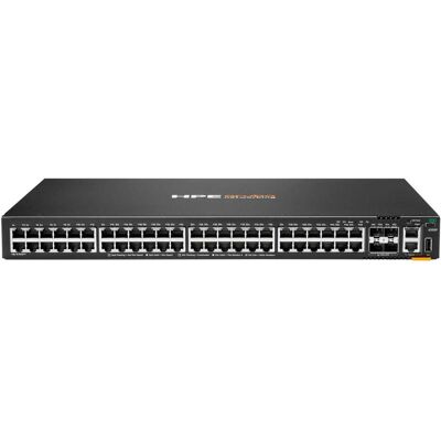 Aruba HPE Networking CX 6200F 48G 4SFP+ Switch (EN) (48 ports), Switch réseau, Noir Aruba HPE Networking CX 6200F 48G 4SFP+ Switch (EN) (48 ports), Switch réseau, Noir