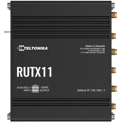 Teltonika NETWORKS RUTX11 4G/LTE Router US Version, Routeur Teltonika NETWORKS RUTX11 4G/LTE Router US Version, Routeur