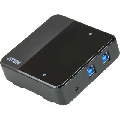 Aten US3324 Sharing Switch, Commutateur KVM, Gris, Noir Aten US3324 Sharing Switch, Commutateur KVM, Gris, Noir