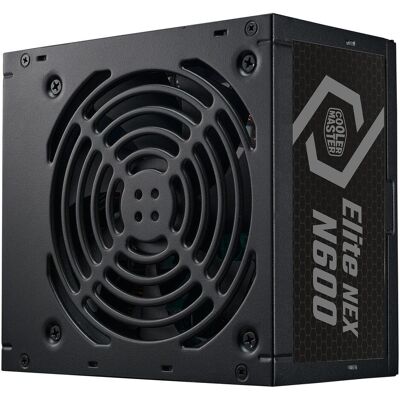 Cooler Master ALIMENTATORE 600W ELITE NEX N600 240V PFC ATTIVO 1-FAN 120MM (600 W), Alimentation PC, Noir Cooler Master ALIMENTATORE 600W ELITE NEX N600 240V PFC ATTIVO 1-FAN 120MM (600 W), Alimentation PC, Noir