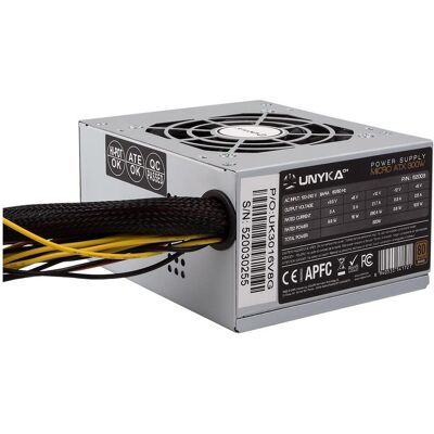 Unykach SFX 300W (300 W), Alimentation PC, Argent Unykach SFX 300W (300 W), Alimentation PC, Argent