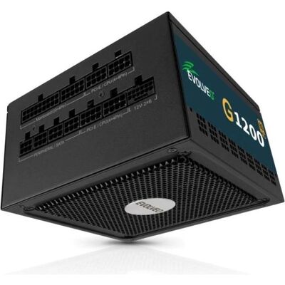 Evolveo G1200 zdroj 1200W, 80+ GOLD, ATX 3.1, aPFC, 140 mm ventilátor, záruka 3 roky, černý (1200 W), Alimentation PC, Noir Evolveo G1200 zdroj 1200W, 80+ GOLD, ATX 3.1, aPFC, 140 mm ventilátor, záruka 3 roky, černý (1200 W), Alimentation PC, Noir