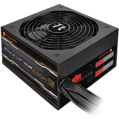 Thermaltake PSU Smart SE Gold 630W 80+ Gold (630 W), Alimentation PC, Noir Thermaltake PSU Smart SE Gold 630W 80+ Gold (630 W), Alimentation PC, Noir