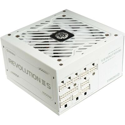 Enermax Revolution III S 1000W wh (1000 W), Alimentation PC, Blanc Enermax Revolution III S 1000W wh (1000 W), Alimentation PC, Blanc