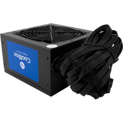 CoolBox fuente alimentacion atx powerline2 750w (750 W), Alimentation PC, Noir CoolBox fuente alimentacion atx powerline2 750w (750 W), Alimentation PC, Noir