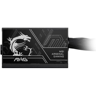 MSI MAG A650BN PCIE5 II (650 W), Alimentation PC, Noir MSI MAG A650BN PCIE5 II (650 W), Alimentation PC, Noir