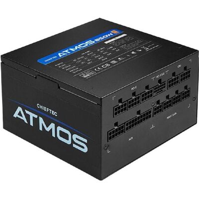 Chieftec Alimentation 850 Watt ATX ** ATMOS Series (850 W), Alimentation PC, Noir Chieftec Alimentation 850 Watt ATX ** ATMOS Series (850 W), Alimentation PC, Noir