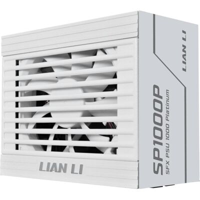 Lian-Li SP Series Platinum 80 PLUS Platinum Alimentation, SFX, entièrement modulaire, PCIe 5.1, ATX 3.1 - (1000 W), Alimentation PC, Blanc Lian-Li SP Series Platinum 80 PLUS Platinum Alimentation, SFX, entièrement modulaire, PCIe 5.1, ATX 3.1 - (1000 W), Alimentation PC, Blanc
