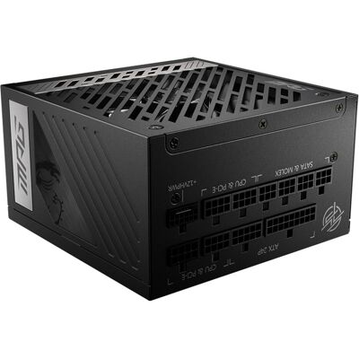 MSI MPG A1000G PCIE5 (1000 W), Alimentation PC, Noir MSI MPG A1000G PCIE5 (1000 W), Alimentation PC, Noir