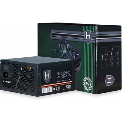 Intertech HiPower (650 W), Alimentation PC, Noir Intertech HiPower (650 W), Alimentation PC, Noir