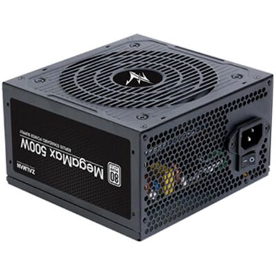 Zalman TXII Alimentation 500W 80 PLUS (500 W), Alimentation PC, Noir Zalman TXII Alimentation 500W 80 PLUS (500 W), Alimentation PC, Noir