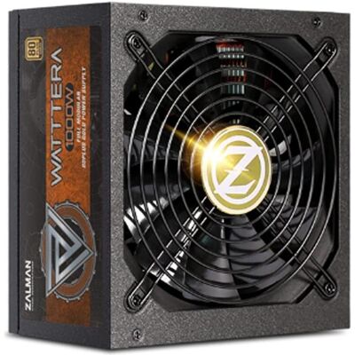 Zalman ZM1000-EBTII Adaptateur secteur 80 PLUS Gold - 1000 Watt (1000 W), Alimentation PC, Noir Zalman ZM1000-EBTII Adaptateur secteur 80 PLUS Gold - 1000 Watt (1000 W), Alimentation PC, Noir