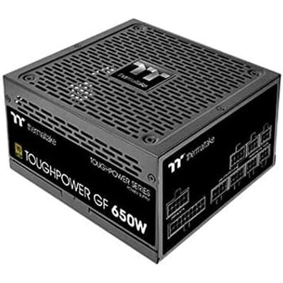 Thermaltake Toughpower GF1 (650 W), Alimentation PC, Noir Thermaltake Toughpower GF1 (650 W), Alimentation PC, Noir