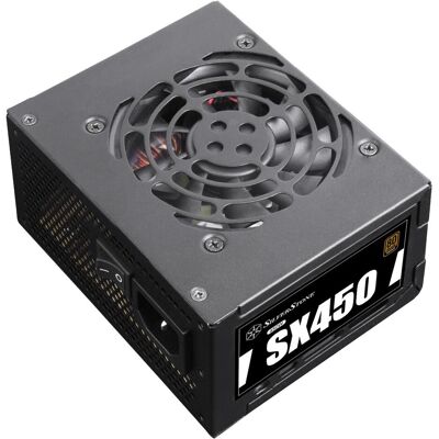 Silverstone SST-SX450-B - Alimentation (interne) - ATX12V 2.4/ SFX12V (450 W), Alimentation PC, Noir Silverstone SST-SX450-B - Alimentation (interne) - ATX12V 2.4/ SFX12V (450 W), Alimentation PC, Noir