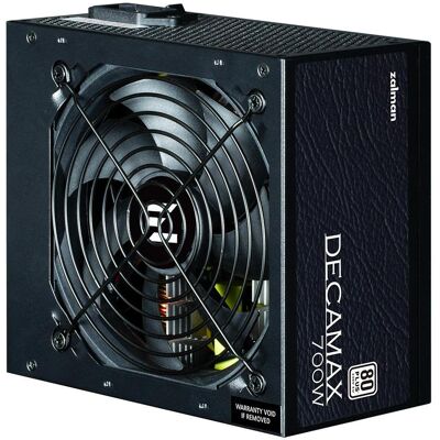 Zalman NET Decamax ZM700-LX3, 700W 80Plus PSU (700 W), Alimentation PC, Noir Zalman NET Decamax ZM700-LX3, 700W 80Plus PSU (700 W), Alimentation PC, Noir