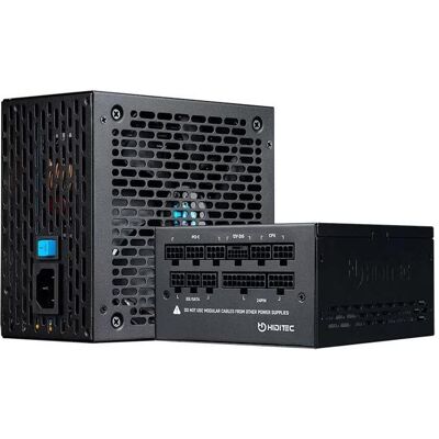 Hiditec GDX750 v3 80PLUS GOLD ATX 3.1 PCIe 5.1 (750 W), Alimentation PC, Noir Hiditec GDX750 v3 80PLUS GOLD ATX 3.1 PCIe 5.1 (750 W), Alimentation PC, Noir