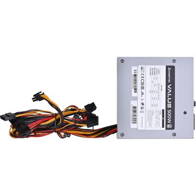 Chieftec VALUE SERIES APB-500B8 - Adaptateur secteur (interne) (500 W), Alimentation PC, Argent Chieftec VALUE SERIES APB-500B8 - Adaptateur secteur (interne) (500 W), Alimentation PC, Argent