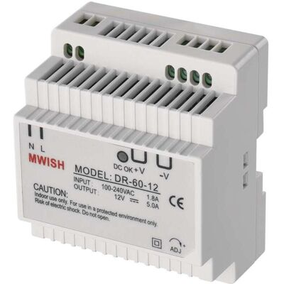 Emos Alimentation 12 V/5 A DC DIN, Chargeur universel Emos Alimentation 12 V/5 A DC DIN, Chargeur universel