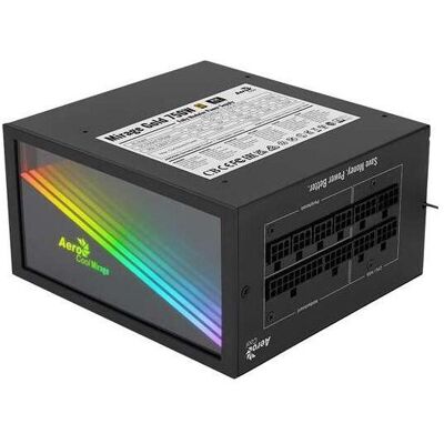 Aerocool MIRAGEGOLD750M (750 W), Alimentation PC, Noir Aerocool MIRAGEGOLD750M (750 W), Alimentation PC, Noir