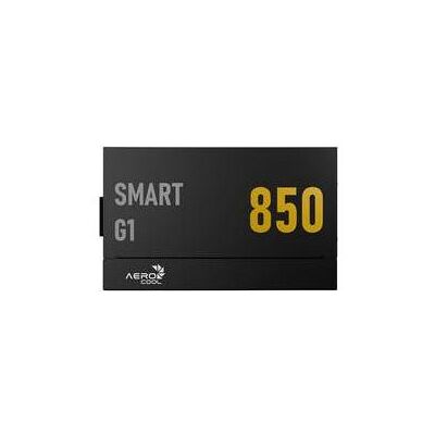 Aerocool Smart G1 80 PLUS Gold Netzteil, PCIe 5.1, ATX 3.1 - 850 Watt, schwarz (850 W), Alimentation PC, Noir Aerocool Smart G1 80 PLUS Gold Netzteil, PCIe 5.1, ATX 3.1 - 850 Watt, schwarz (850 W), Alimentation PC, Noir