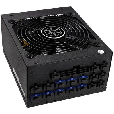 Silverstone SST-ST1100-TI v1.1 Strider 80 PLUS Titanium, modulaire - 1100 Watt (1100 W), Alimentation PC, Noir Silverstone SST-ST1100-TI v1.1 Strider 80 PLUS Titanium, modulaire - 1100 Watt (1100 W), Alimentation PC, Noir