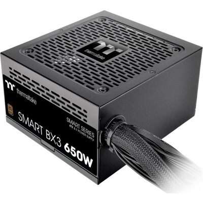 Thermaltake Tt Smart BX3 650W (zéro watt) (650 W), Alimentation PC, Noir Thermaltake Tt Smart BX3 650W (zéro watt) (650 W), Alimentation PC, Noir