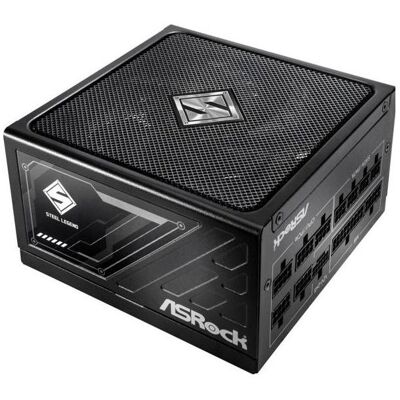 ASRock Bloc d'alimentation Steel Legend 850W 80+ Gold (850 W), Alimentation PC, Noir ASRock Bloc d'alimentation Steel Legend 850W 80+ Gold (850 W), Alimentation PC, Noir