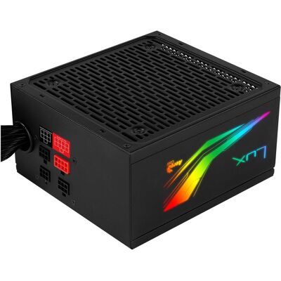 Aerocool Lux RGB (650 W), Alimentation PC, Noir Aerocool Lux RGB (650 W), Alimentation PC, Noir