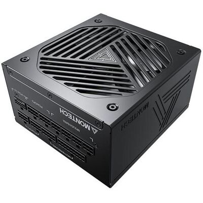 Montech Titan 1200W - 80 PLUS & Cybenetics Gold, modulaire, PCIe 5.0 - 1200 Watt (1200 W), Alimentation PC, Noir Montech Titan 1200W - 80 PLUS & Cybenetics Gold, modulaire, PCIe 5.0 - 1200 Watt (1200 W), Alimentation PC, Noir