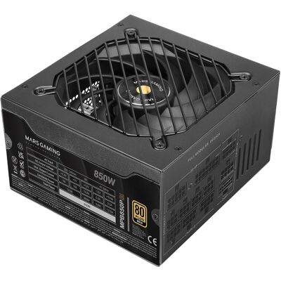 Mars Gaming MPB850PSI (850 W), Alimentation PC, Noir Mars Gaming MPB850PSI (850 W), Alimentation PC, Noir