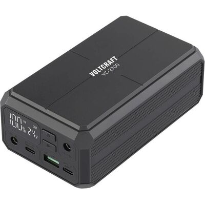 Voltcraft Batterie externe VC-2700 27 000 mAh : USB PD 3.0, USB PD 2.0, PPS, Fast Charge L (27000 mAh), Chargeur de secours, Noir Voltcraft Batterie externe VC-2700 27 000 mAh : USB PD 3.0, USB PD 2.0, PPS, Fast Charge L (27000 mAh), Chargeur de secours, Noir